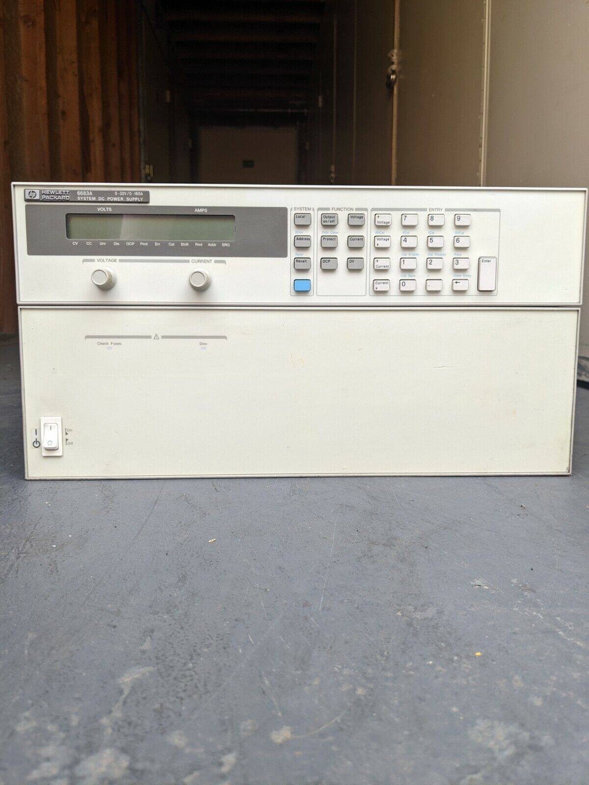 Agilent 6683A 5000 Watt System Power Supply, 32V, 160A, Vin 208Vac 3 phase Agilent 6683A 5000 Watt System Power Supply, 32V, 160A, Vin 208Vac 3 phase